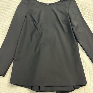 COS Women's Black Long Sleeve Blouse